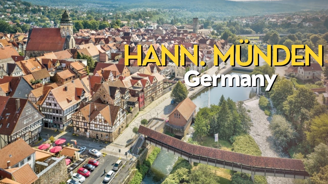Hann. Münden Germany 4K | Subtitles