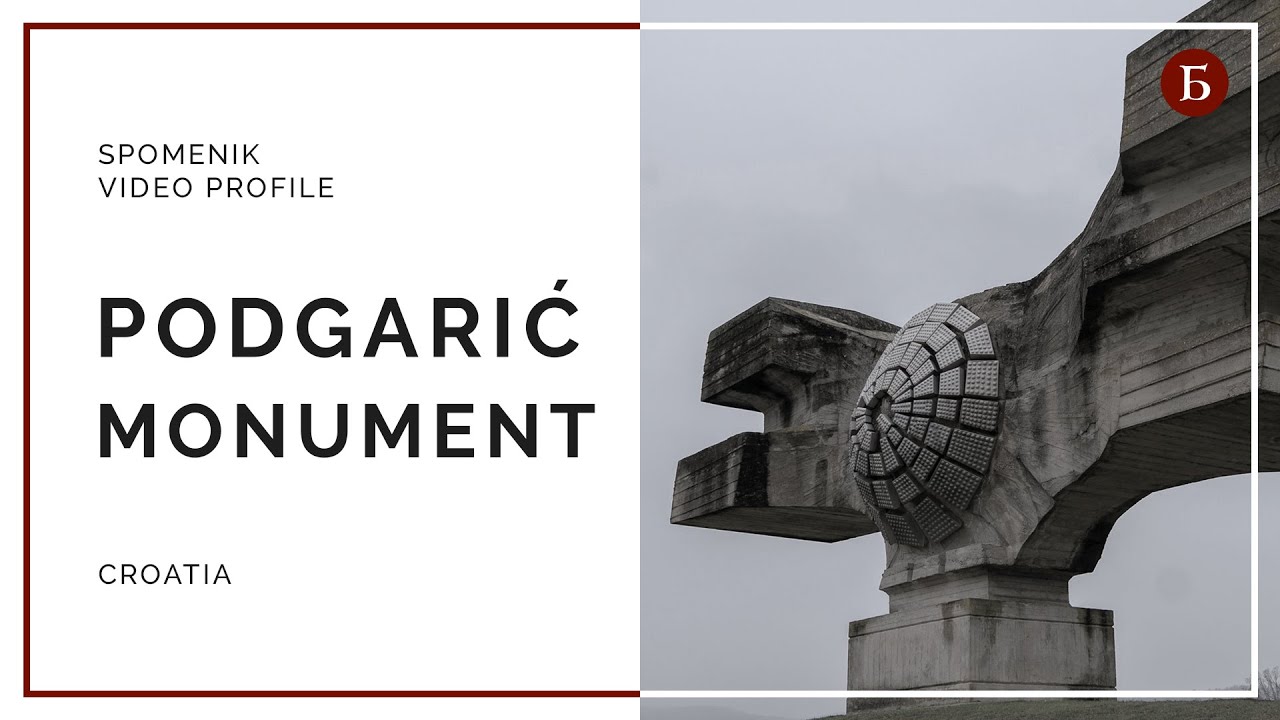 PODGARIĆ (Croatia) - Spomenik video profile / Балканские истории / socialist modernism in yugoslavia