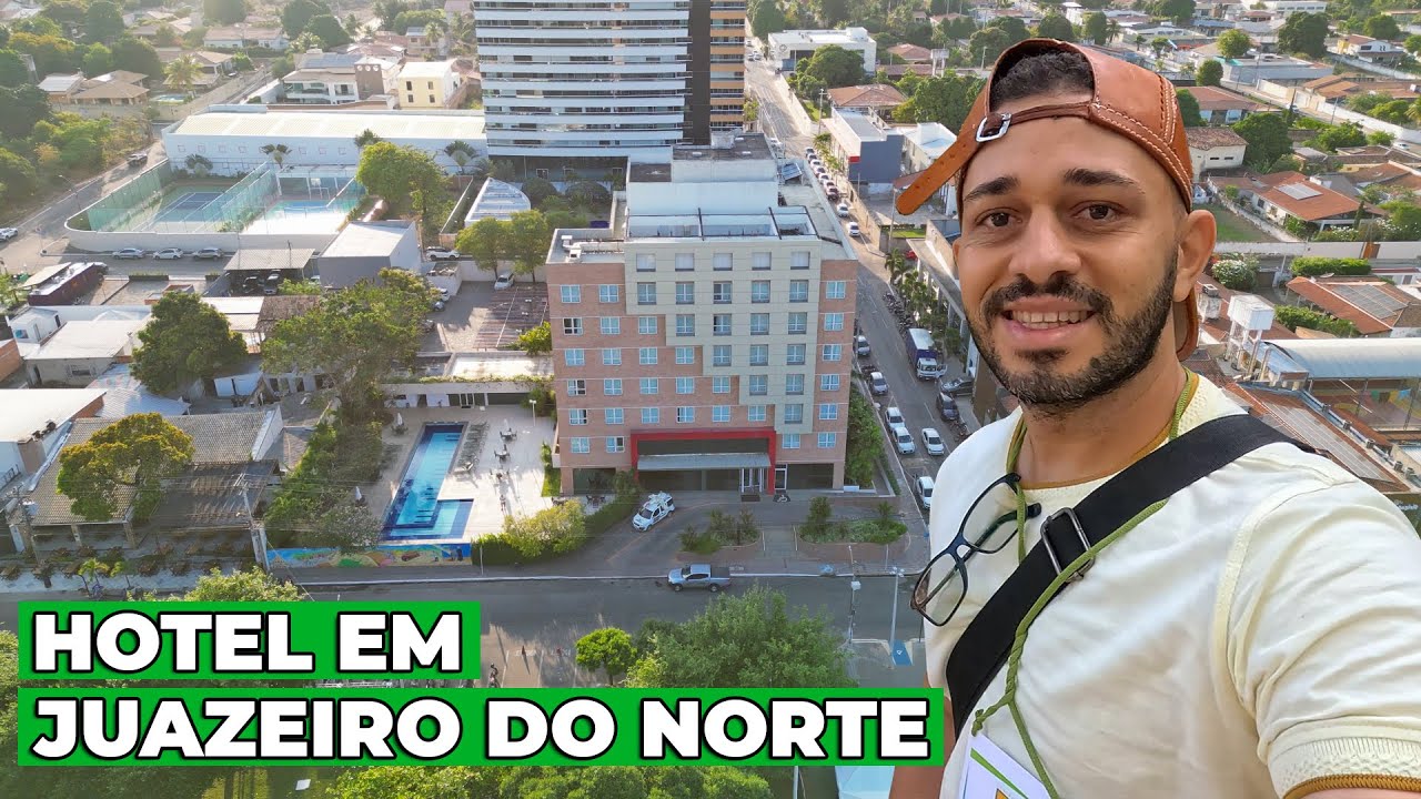 Dica de Hotel em Juazeiro do Norte na Terra do Padre Cícero IU-Á HOTEL -  VLOG