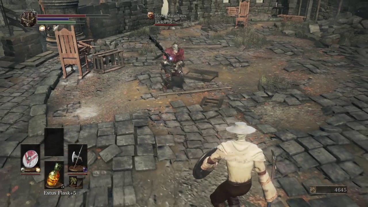 DARK SOULS - Onyx-flame glitch buff