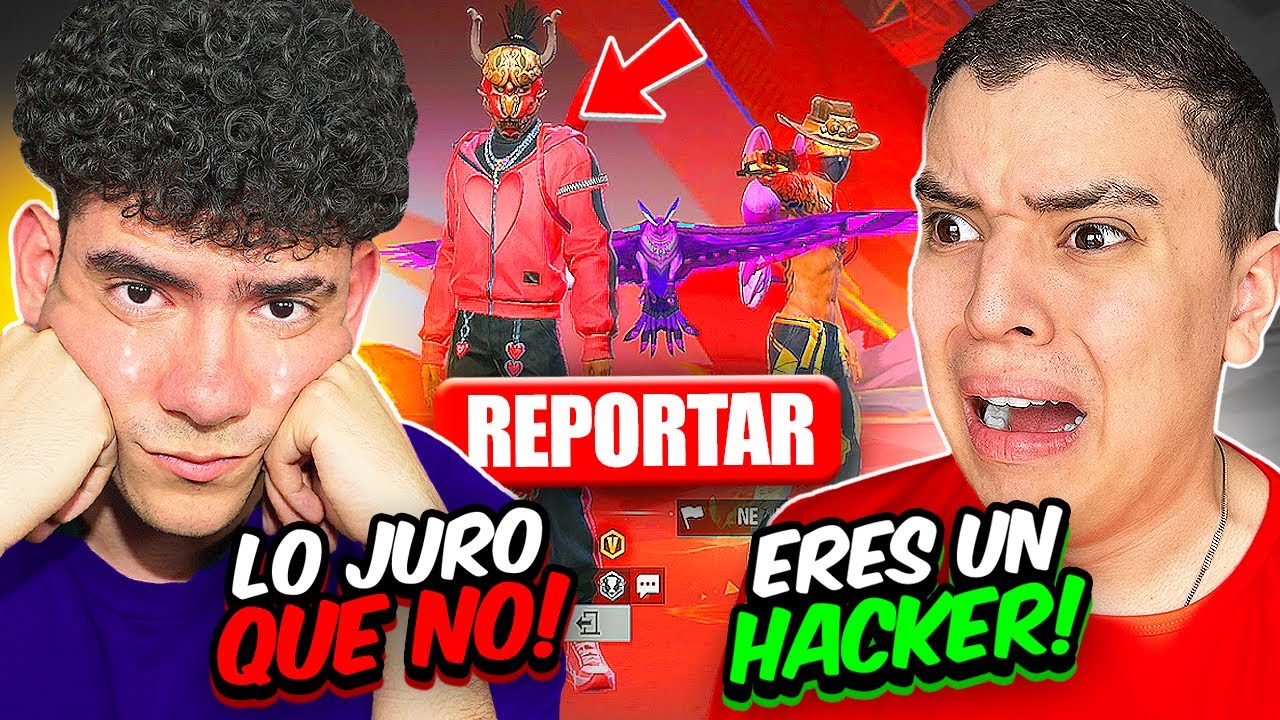 MI MEJOR AMIGO ME ACUSA DE USAR HACKS EN FREE FIRE !! | TheDonato