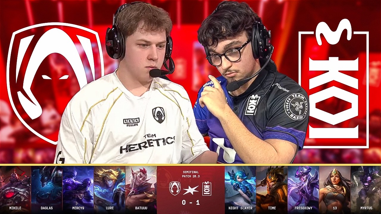 MOVISTAR KOI vs HERETICS | MAPA 2 | SEMIFINAL LES KICK OFF 2026