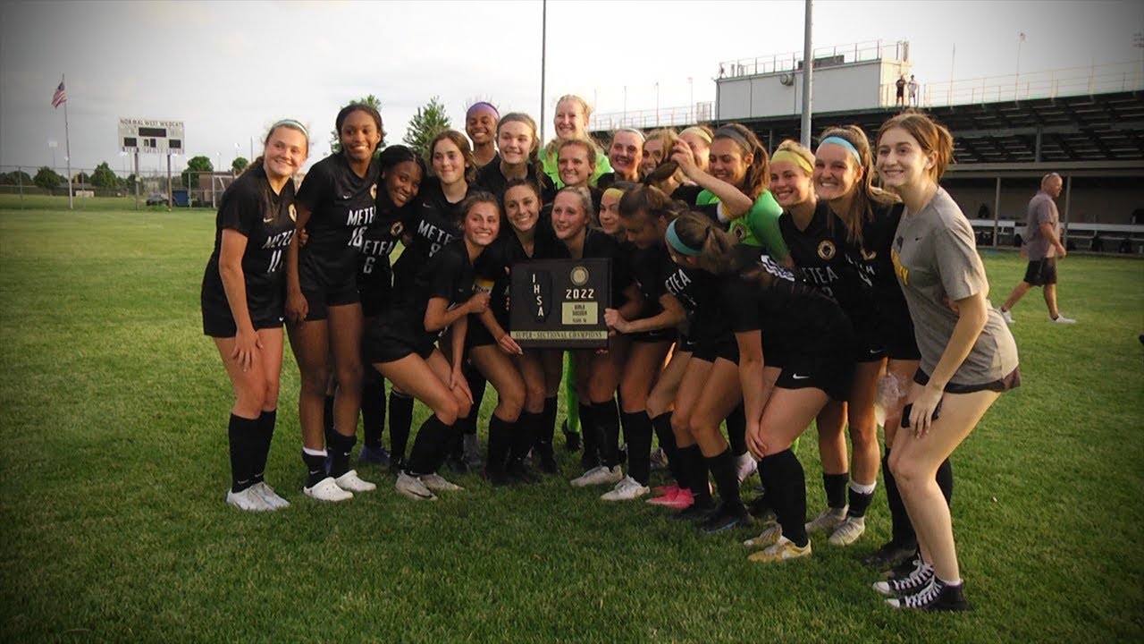 Girls Soccer Super Sectionals Metea Valley vs. Edwardsville 05.31.22