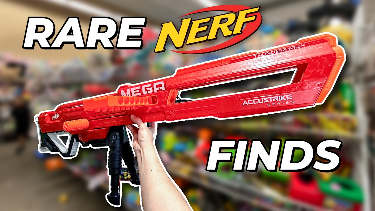 Я попытался найти редкие бластеры Nerf дешевле 5 долларов на барахолке