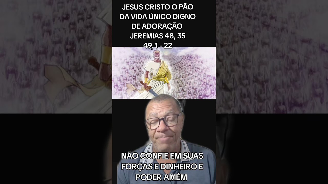 NÃO CONGIE EM SUA FORÇA, DINHEIRO E PODER, POIS SÓ DEUS PODE AMÉM 