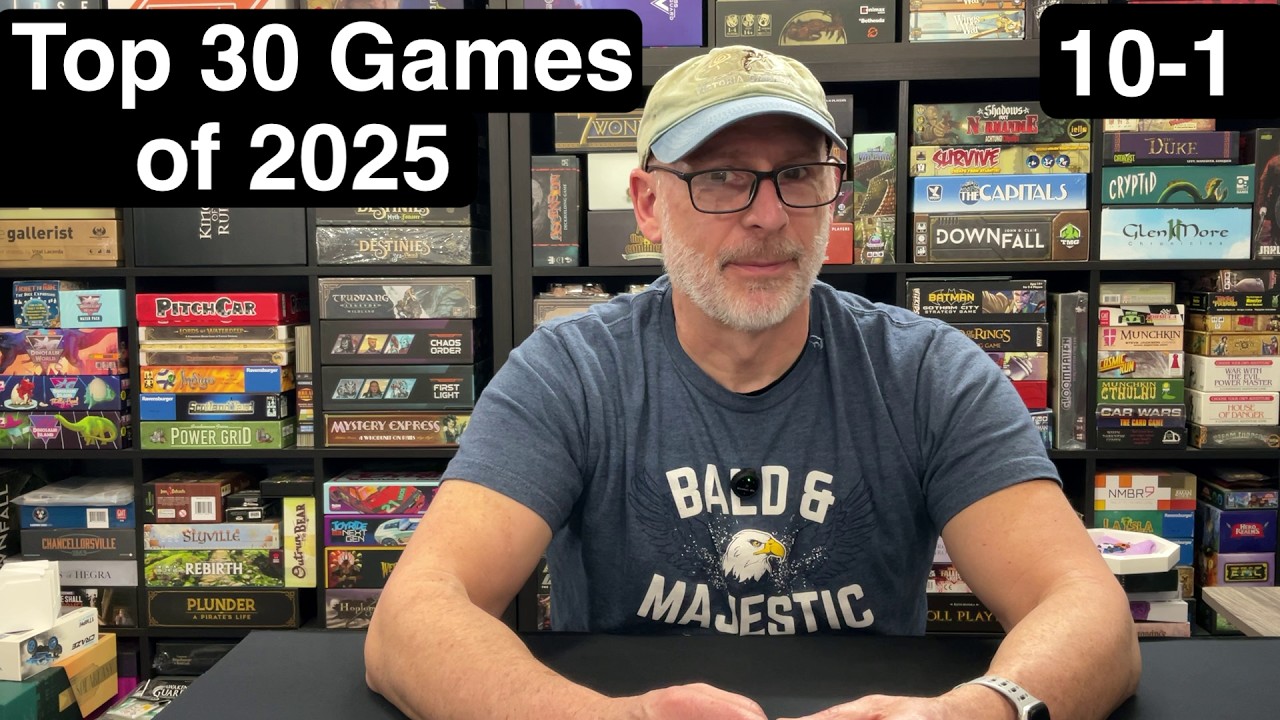 Ray's Top 30 Games of 2025 - (10 - 1) (February 2026)