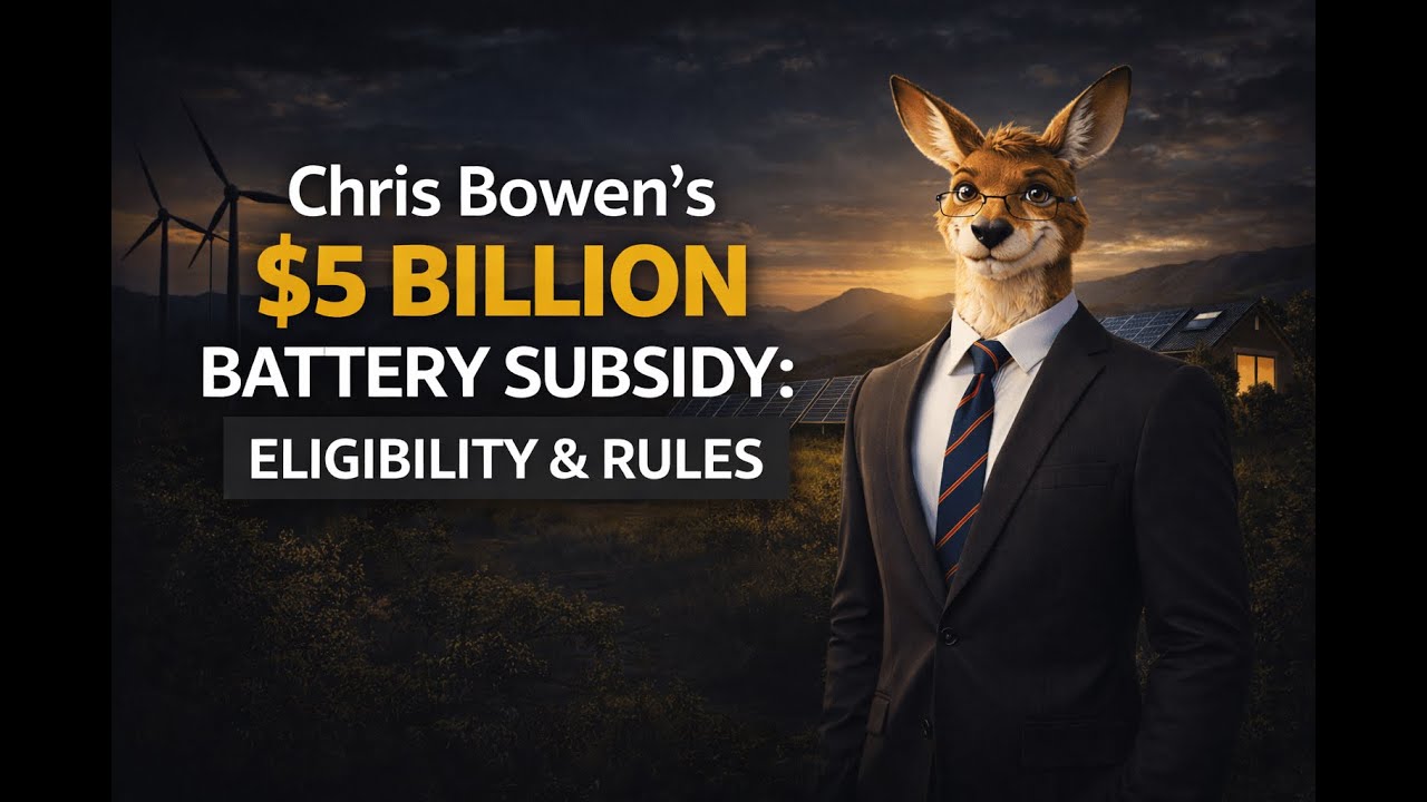 Chris Bowen&rsquo;s $5 Billion Battery Subsidy: Eligibility & Rules