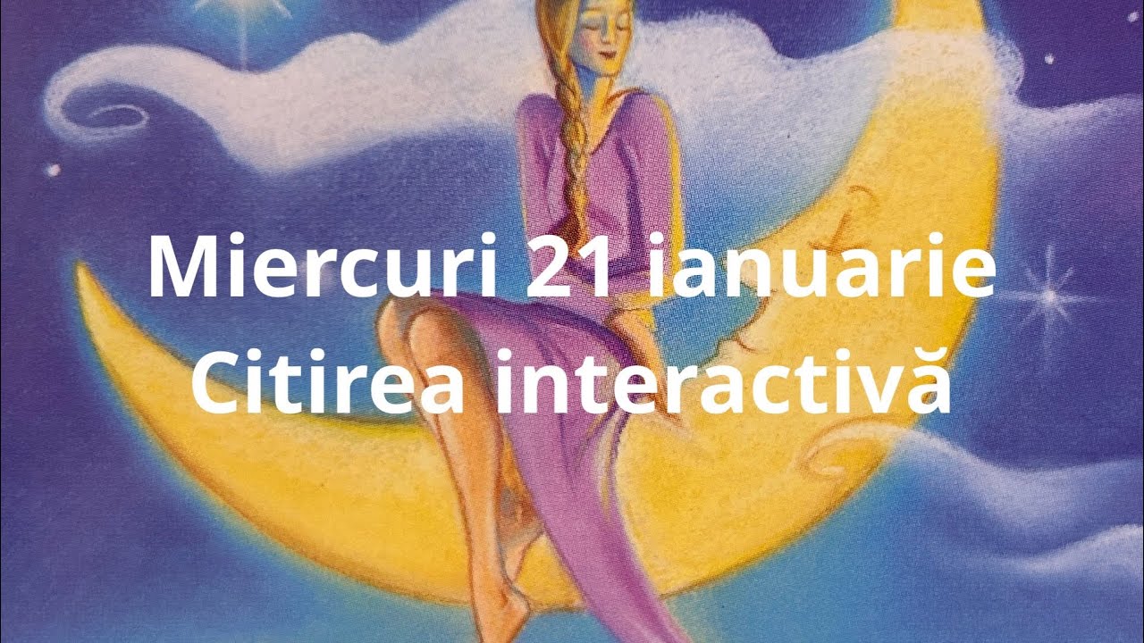 Miercuri 21 ianuarie 😘❤️🤗 citirea interactivă!!