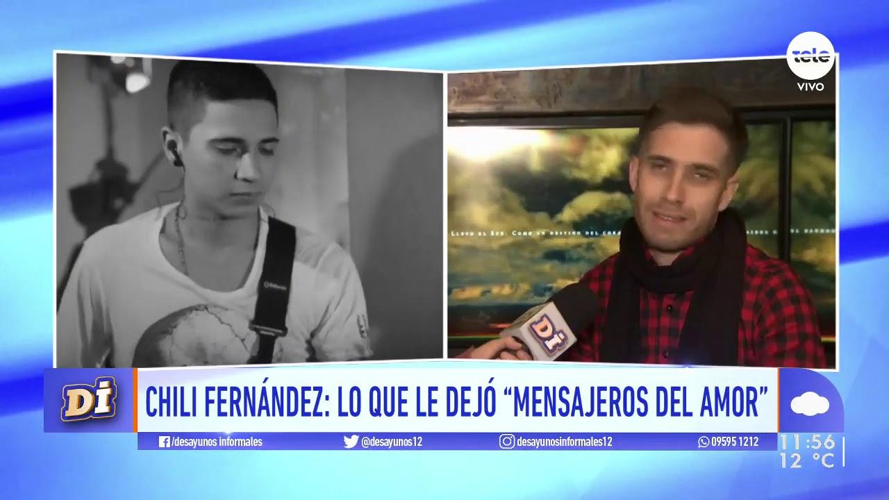 Chili Fernández: "Con 'Mensajeros del Amor' buscamos hacer otra cosa" (Desayunos Informales)