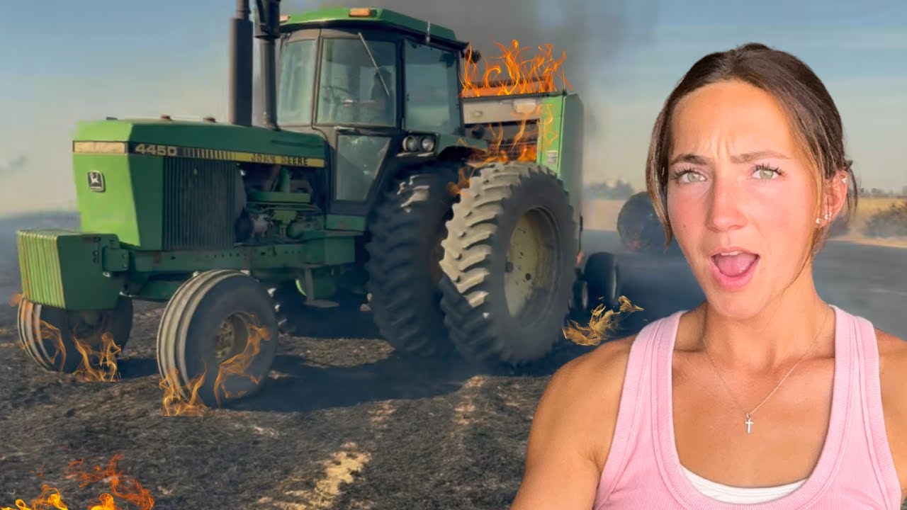 Saving Neighbor's BURNING Tractor