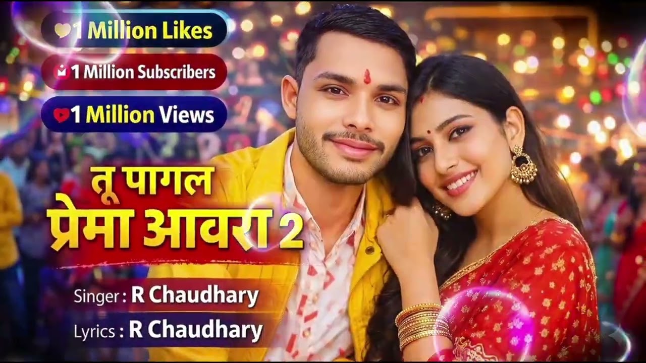 तू पागल प्रेमी आवारा 2 | R Chaudhary | New Romantic Song 2026 | #love #trending #song #video 