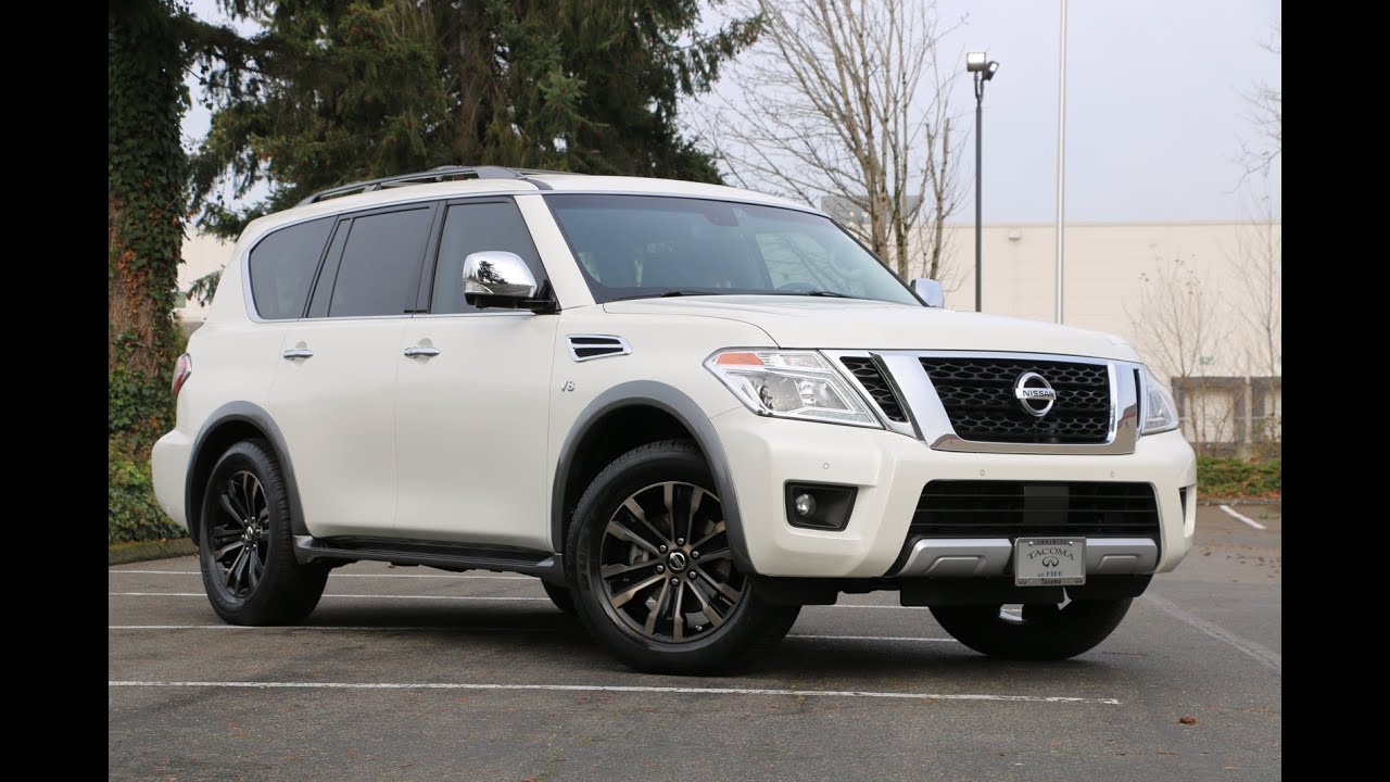 Nissan Armada Platinum 2017 года намного лучше оригинальной модели!