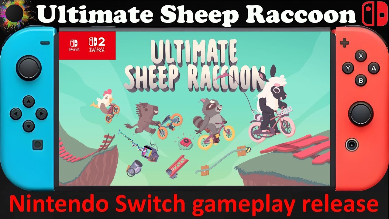 Ultimate Sheep Raccoon - Nintendo Switch / Switch 2 Compatible gameplay release