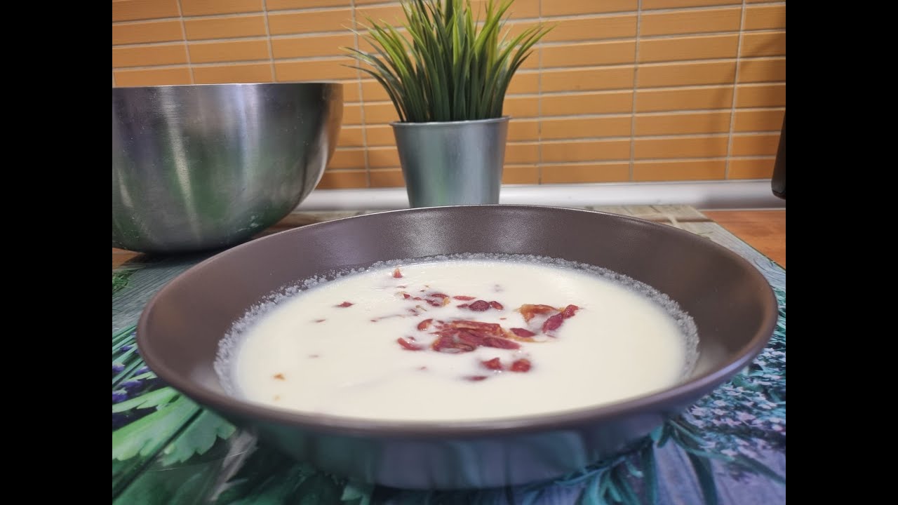 Crema fría de melón