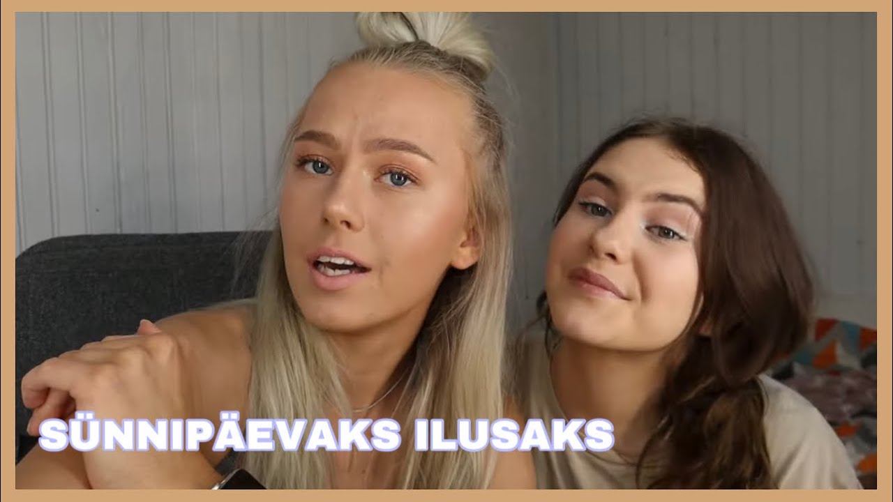 Sünnipäevaks ilusaks // Käin juuksuris, teeme Minniga meiki, teeme hooldust näole
