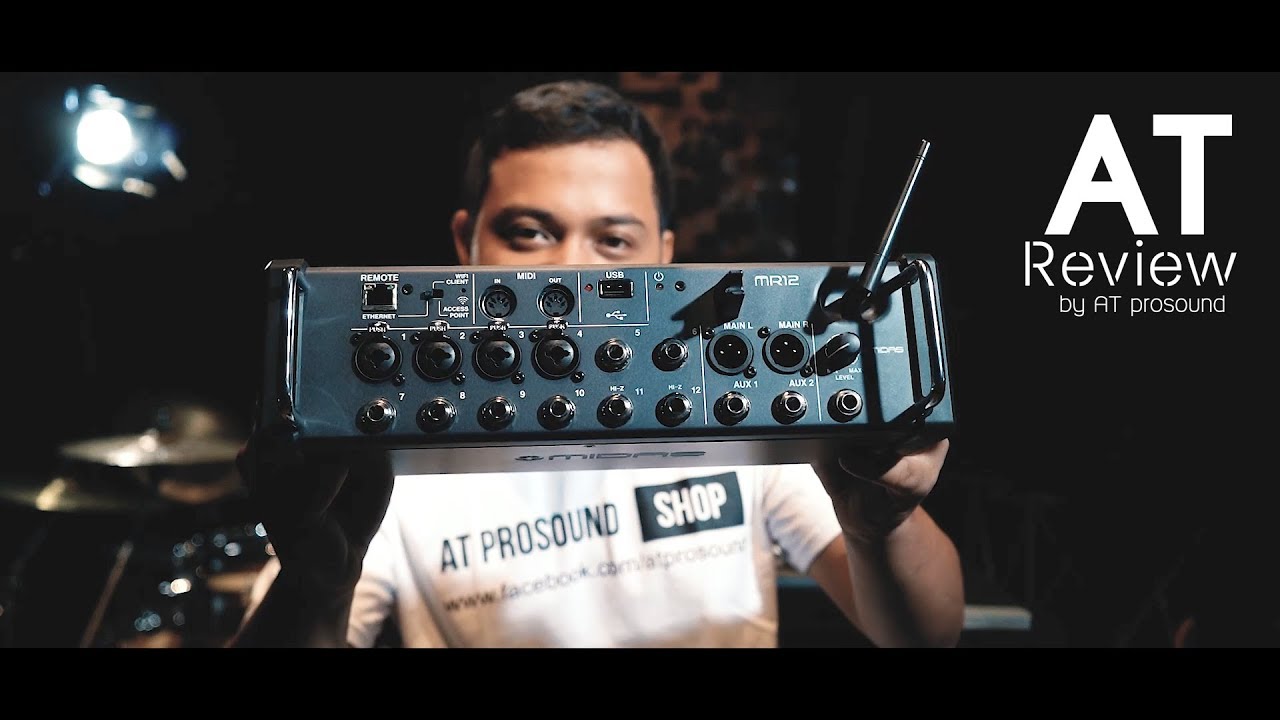 [AT Review] รีวิวมิกเซอร์ Midas | MR18 vs M32r