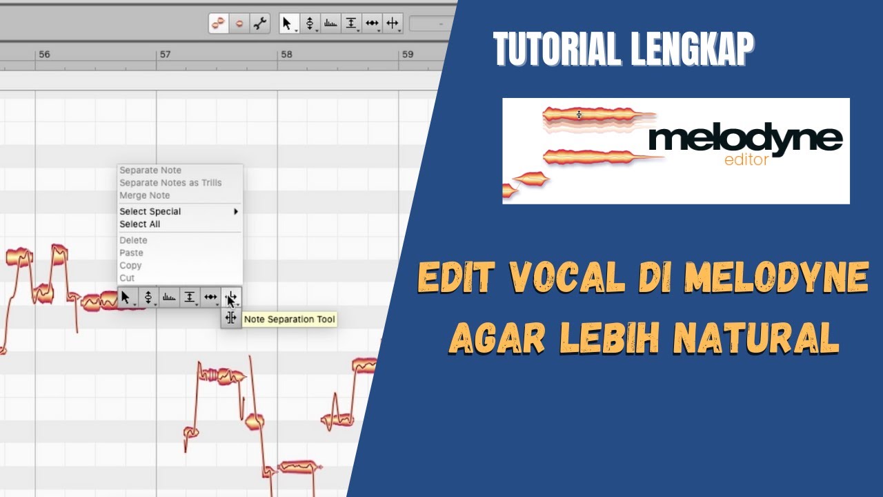 TUTORIAL EDIT VOCAL MENGGUNAKAN MELODYNE SECARA LENGKAP
