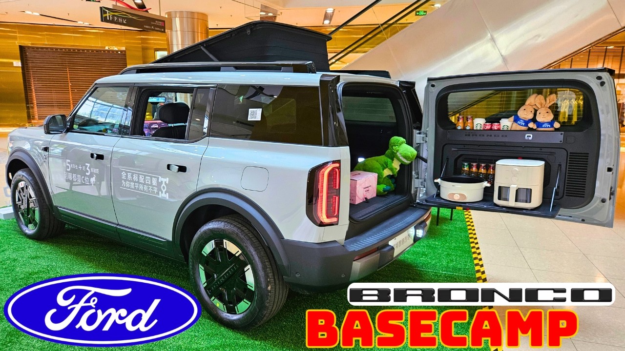 2026 Ford Bronco Basecamp Walkaround: Off-Road Style EV SUV Done Right?