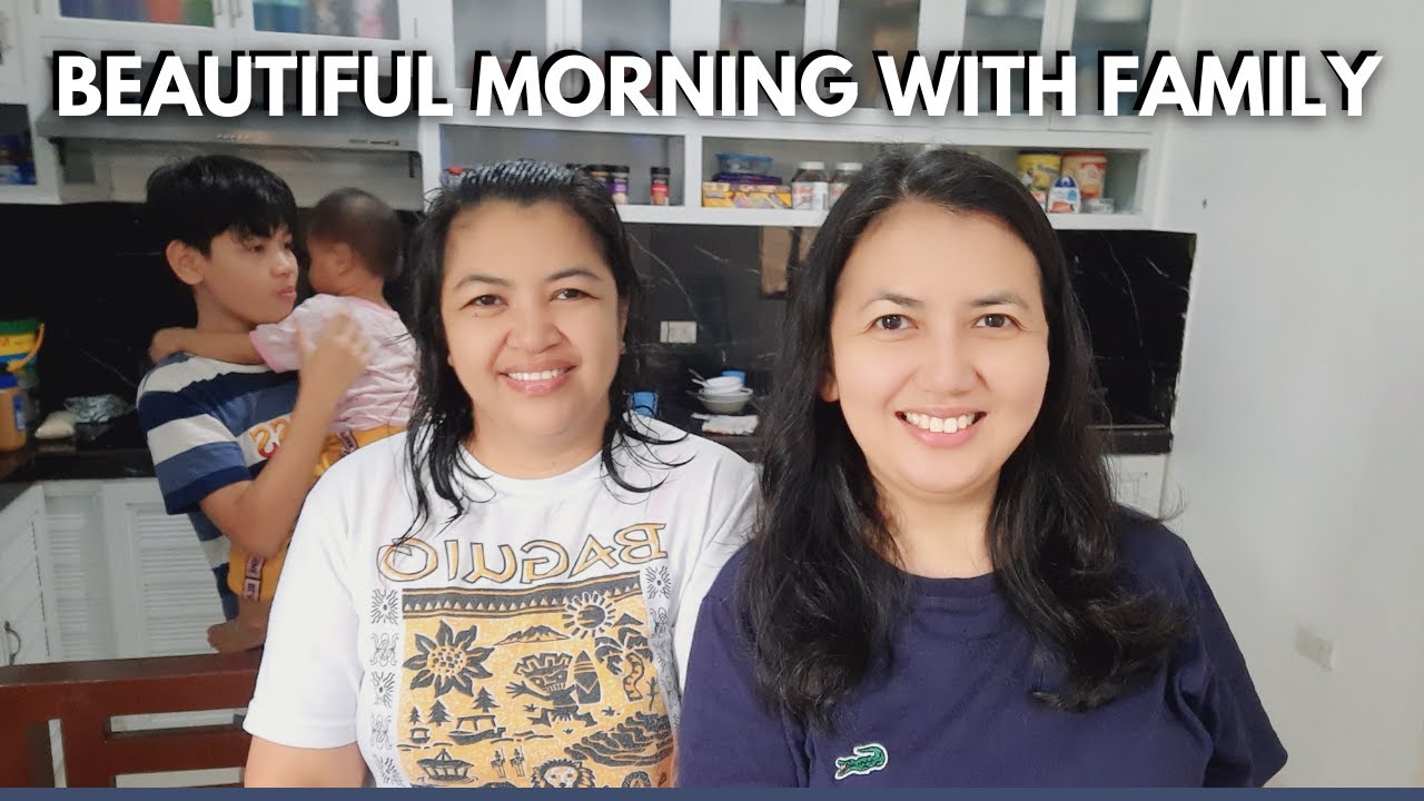 A Beautiful Morning with Team Hitik  | Breakfast at Ate Nel's House  |  Tiktok Kulitan with the Kids