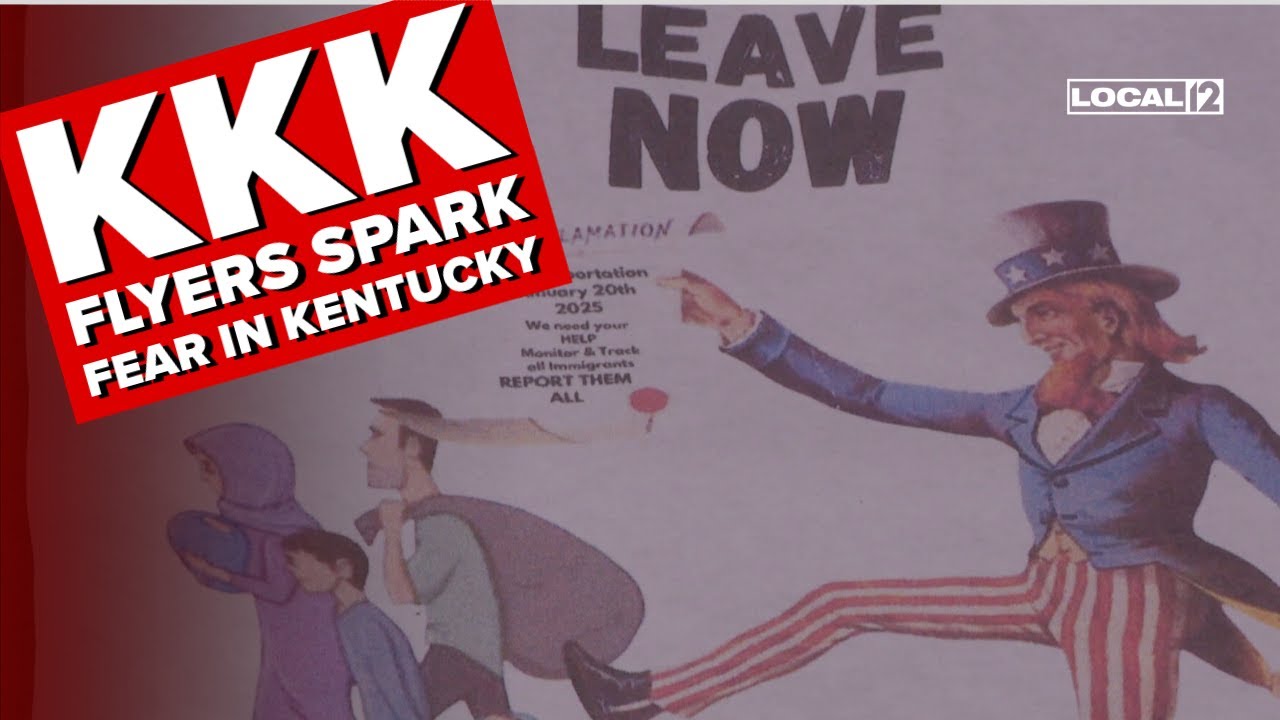 'It's very scary to see': KKK flyers spark concern in Northern Kentucky neighborhoods