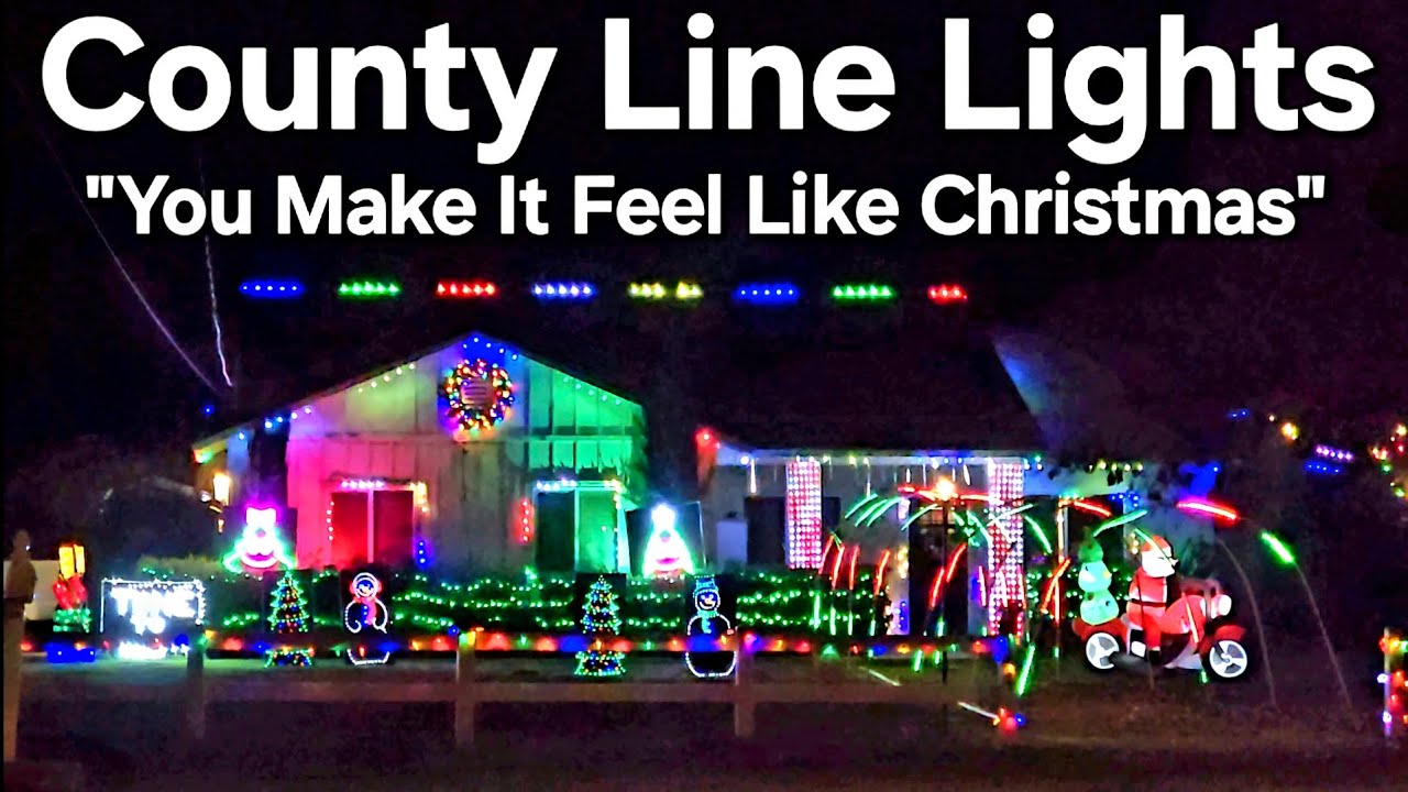 County Line Lights - "You Make It Feel Like Christmas"