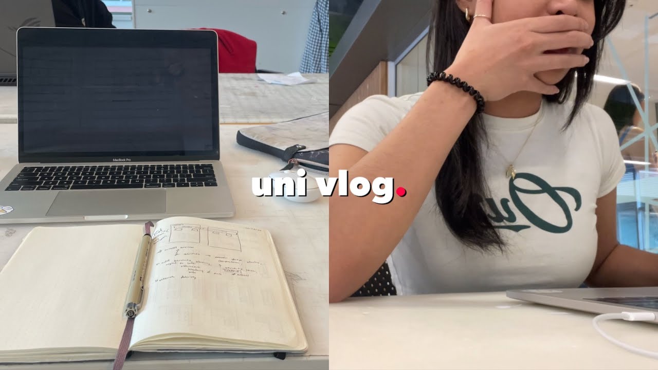 UNI VLOG: first design studio assignment & so much CAD (int. architecture)