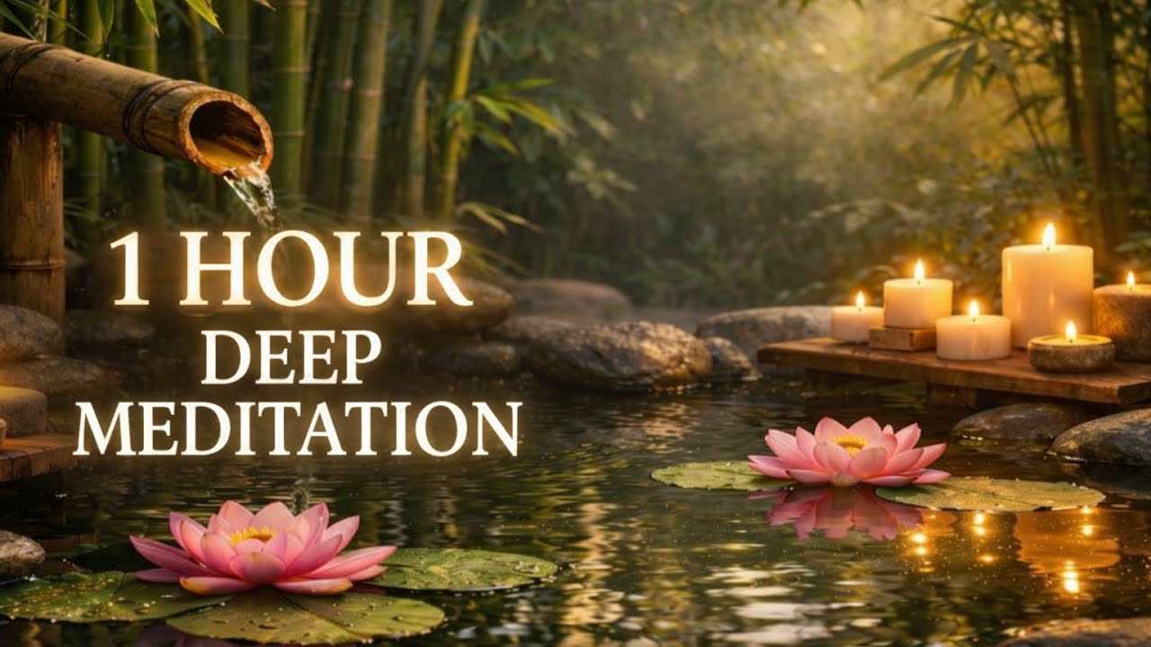 Meditation Healing Music  Deep Relaxing Flute & Ambient Music for Stress Relief, Sleep & Inner Peace