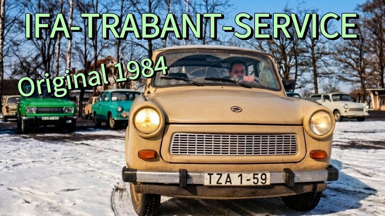 TRABANT Pflege & Rostschutz ORIGINAL 1984 | Geniale DDR-Tips oder Unsinn? | Oldtimer Film erkl&auml;rt