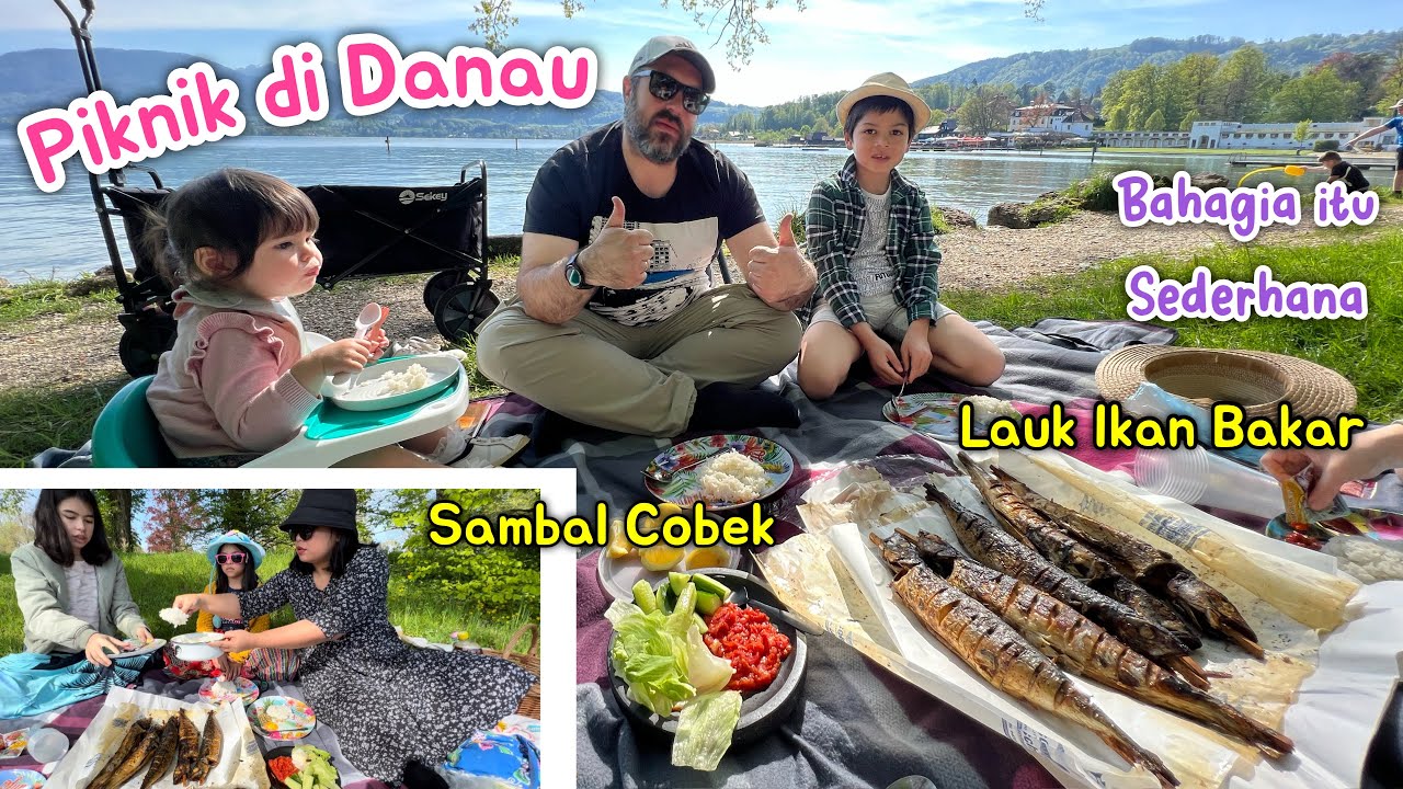 PIKNIK IKAN BAKAR DI TEPI DANAU, BAHAGIA ITU SEDERHANA, THANK GOD.!