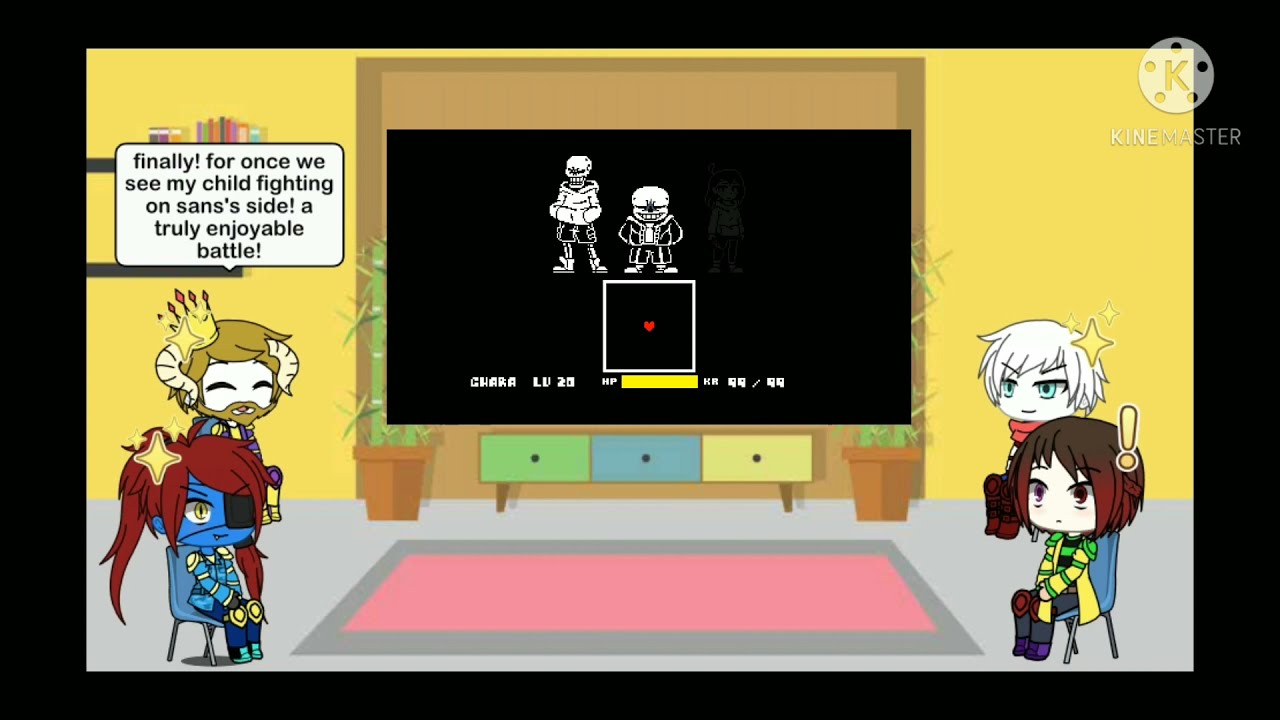 undertale reacts to the badtime trio!