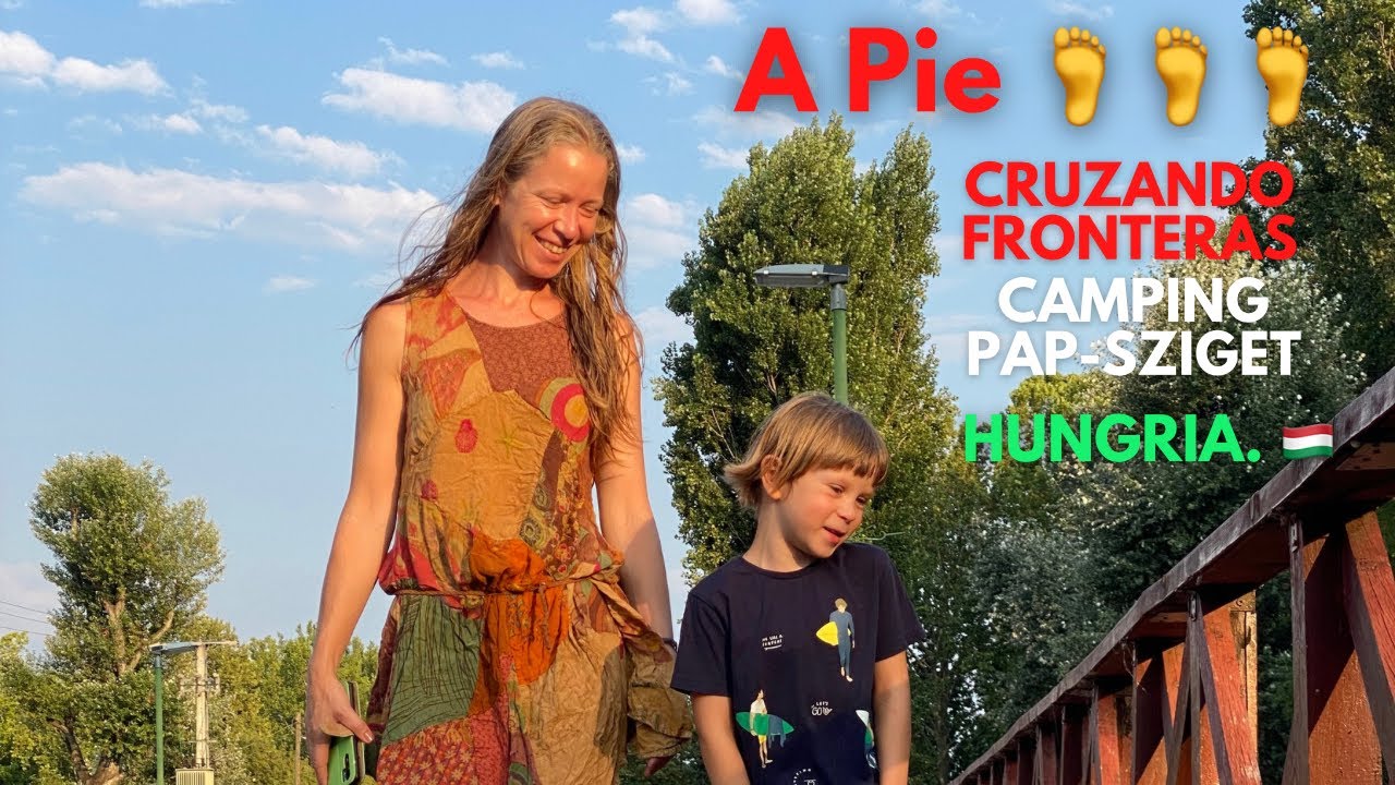🏕️CAMPING PAP-SZIGET I ÚNICO en una ISLA del DANUBIO | SZENTENDRE | BUDAPEST | 🇭🇺HUNGRIA