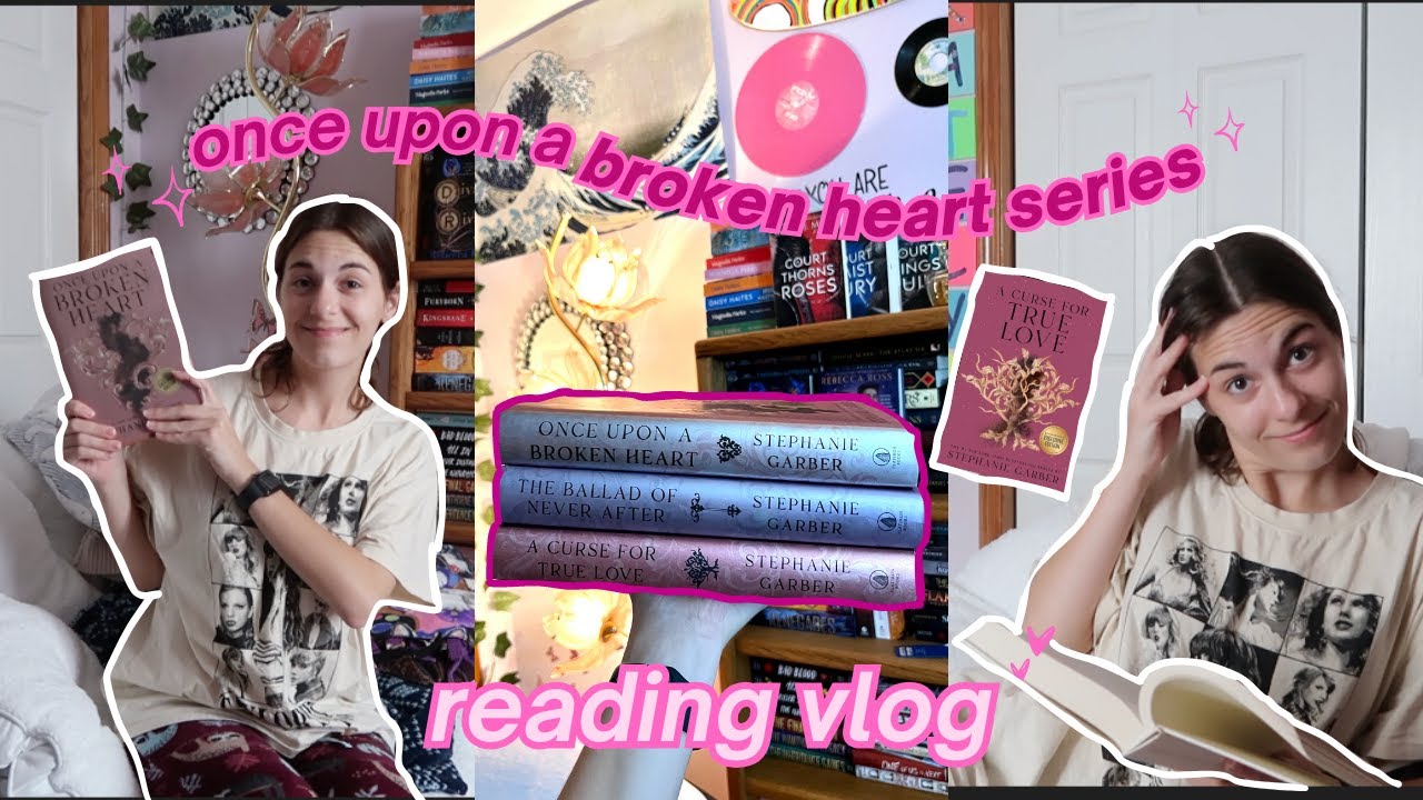 once upon a broken heart series reading vlog! + A CURSE FOR TRUE LOVE! *spoiler & spoiler free*