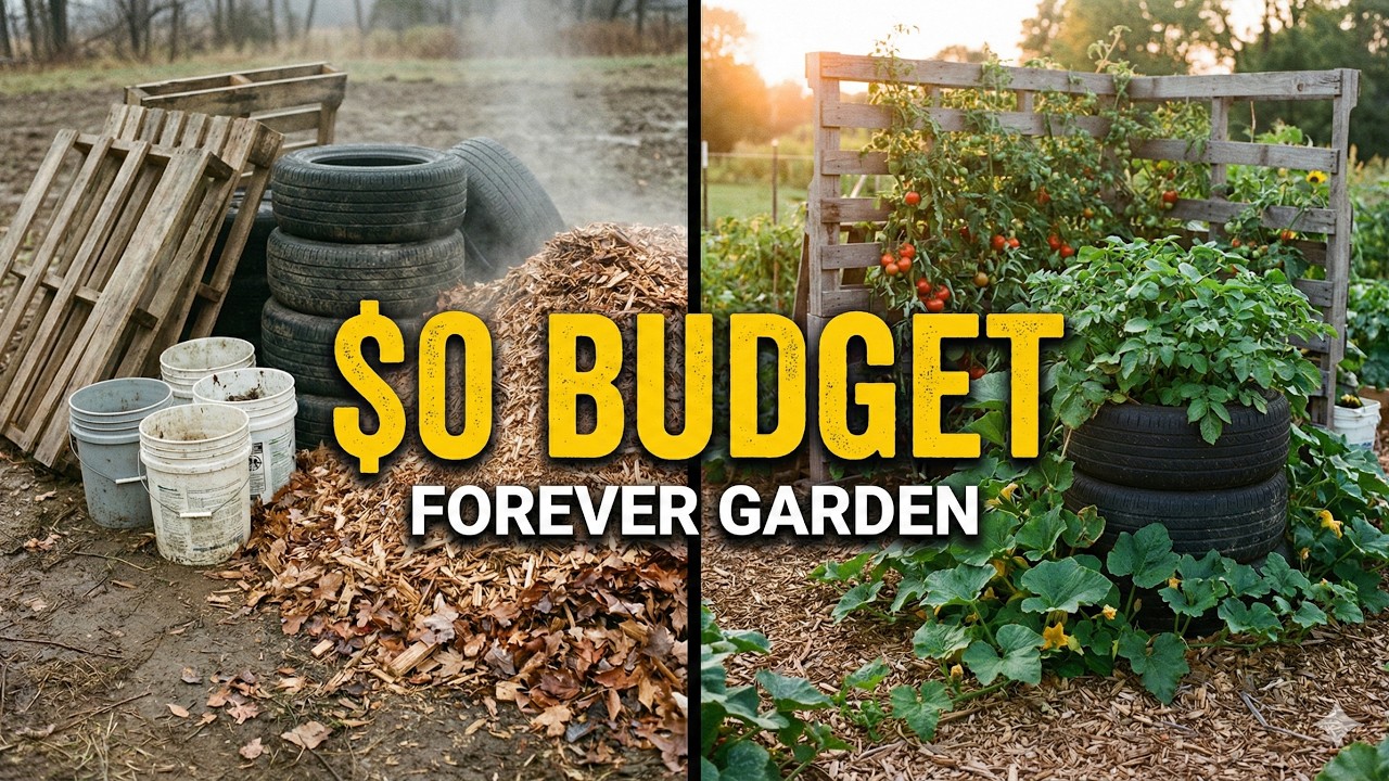 Build a Forever Garden for $0 Survival Secrets (Recession Proof)
