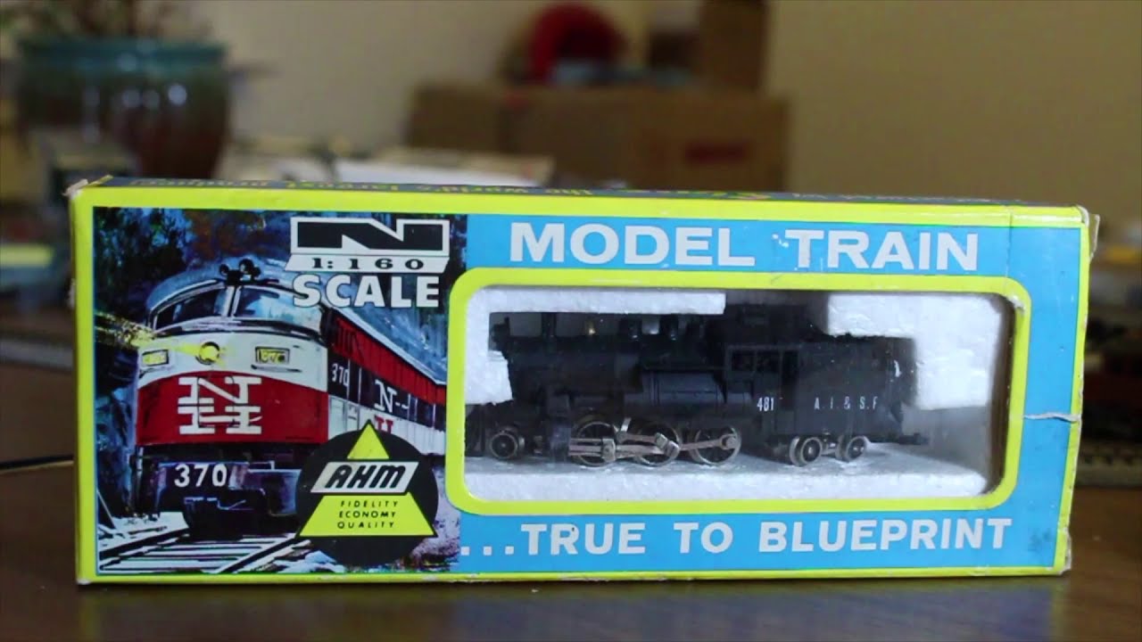 Vintage N Scale Lima Q1B Steam Locomotive Model