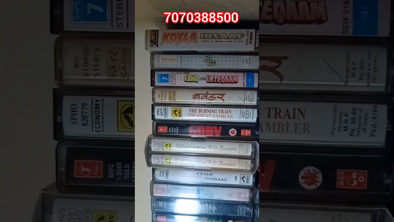 90s Audio Cassettes For Sale || WhatsApp 7070388500 || 90s Hits Audio Cassettes - PART 1
