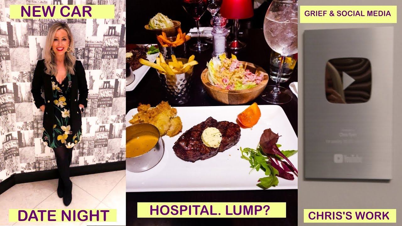 DATE NIGHT, SEE CHRIS'S WORK, RECIPES, FAMILY, GRIEF, HOSPITAL..