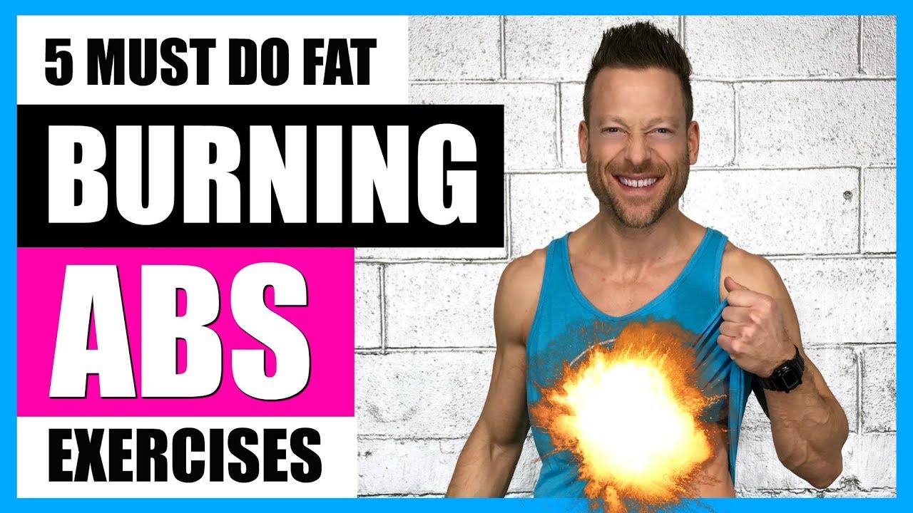 5 FAT BURNING EXERCISES FOR ABS (No More Crunches) 🔥🔥 Live!