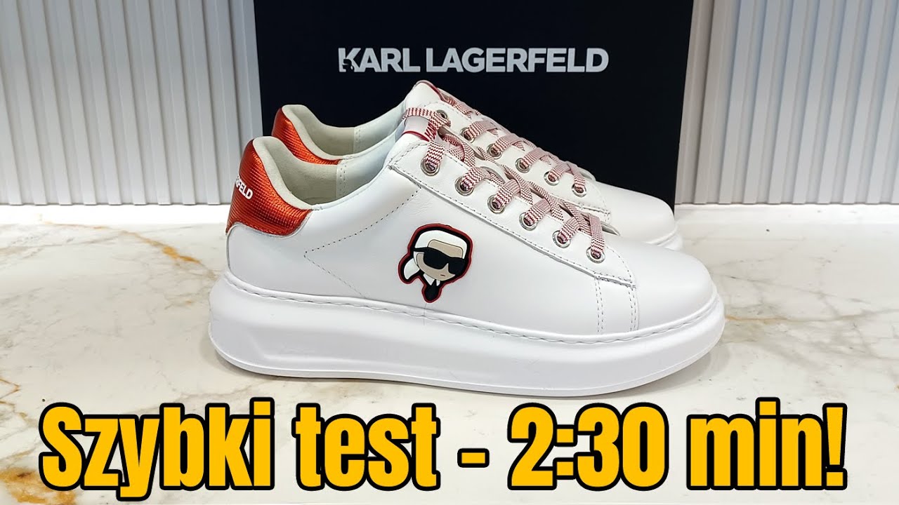 Styl i wygoda? Testujemy sneakersy Karl Lagerfeld