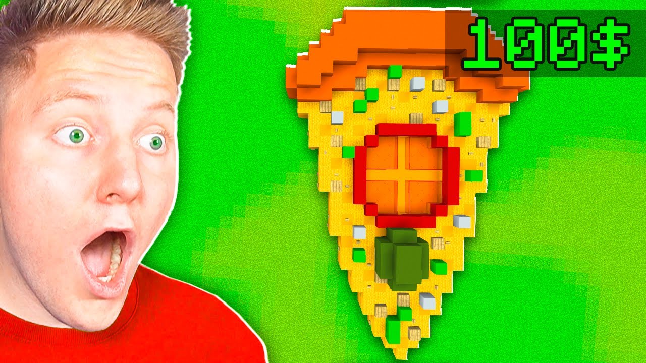 ЕДА за 1$ vs 100$ в Майнкрафт