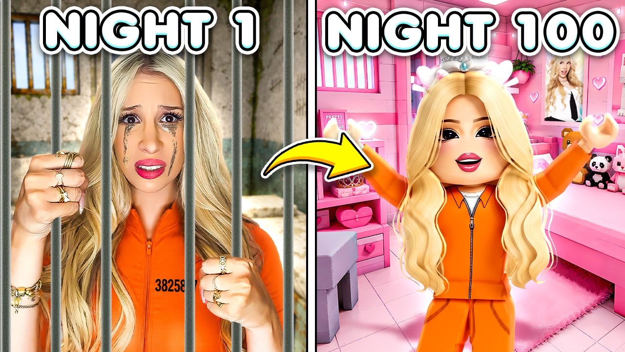 Я ПРОВЕЛ 99 НОЧЕЙ В ТЮРЬМЕ... *ROBLOX*