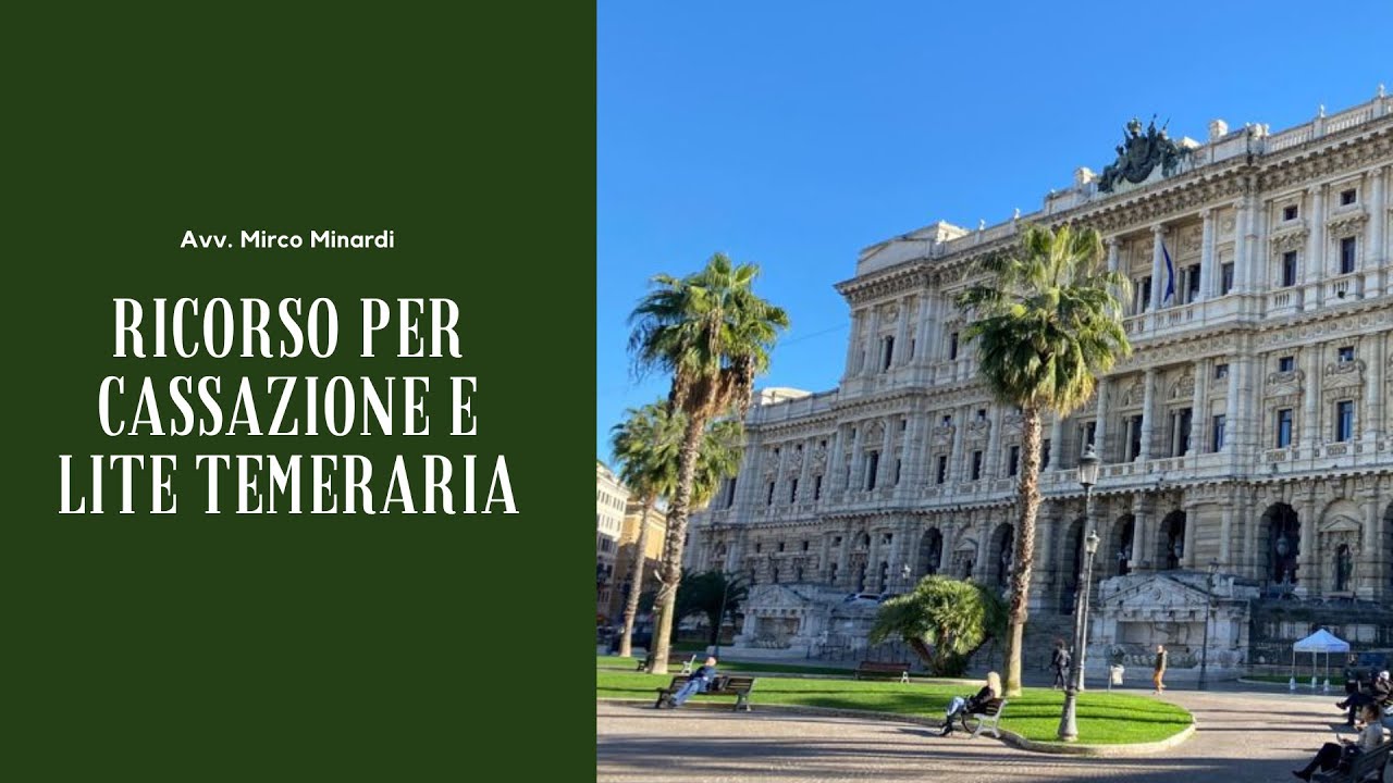 Ricorso per cassazione e lite temeraria