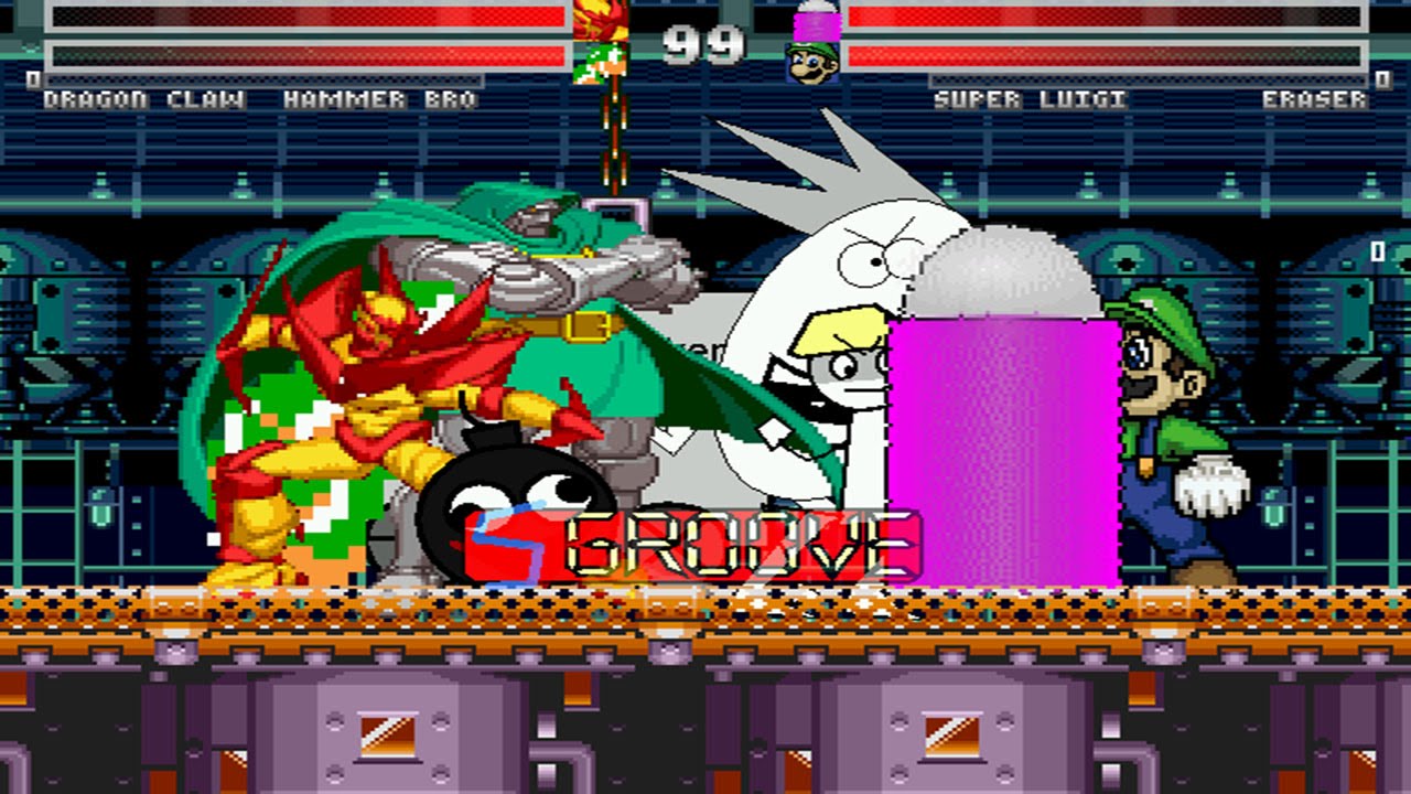Team andersonkenya1 vs Team Lighting Lloyd MUGEN Request 4v4 Battle!!!