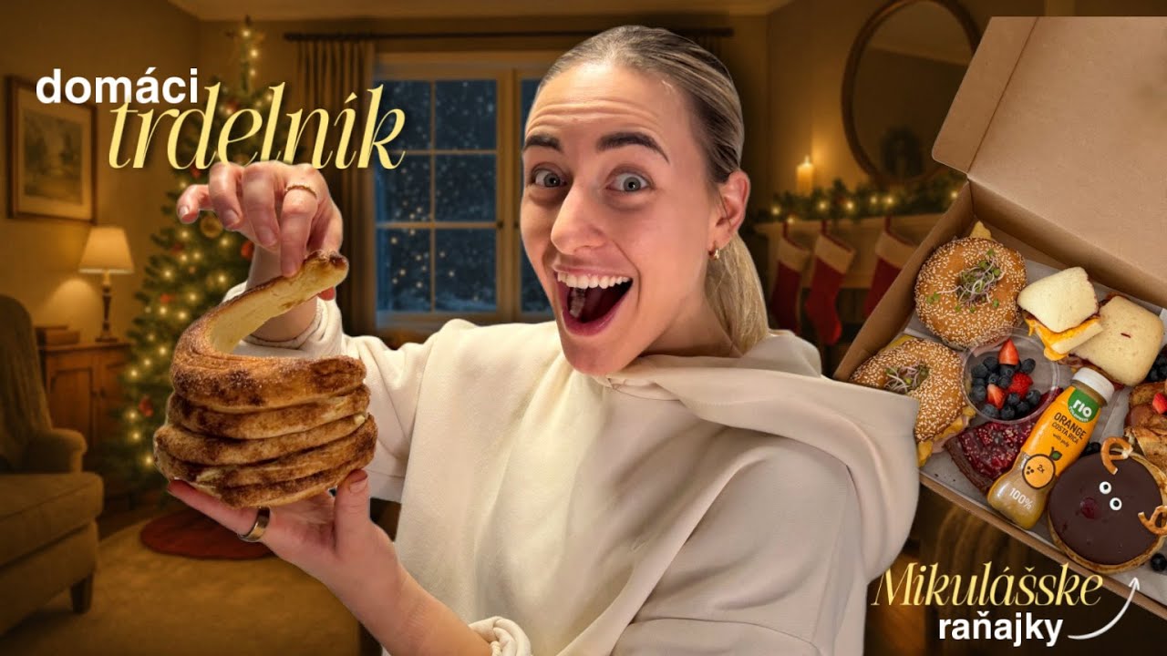 Ako na domáci trdelník ? *Mikulášsky vlogmas*