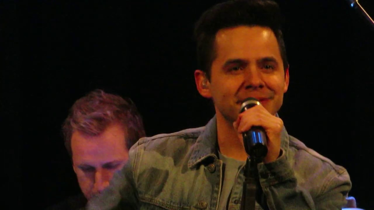 David Archuleta - A Little Too Not Over You - Sellersville, PA (3/30/19)
