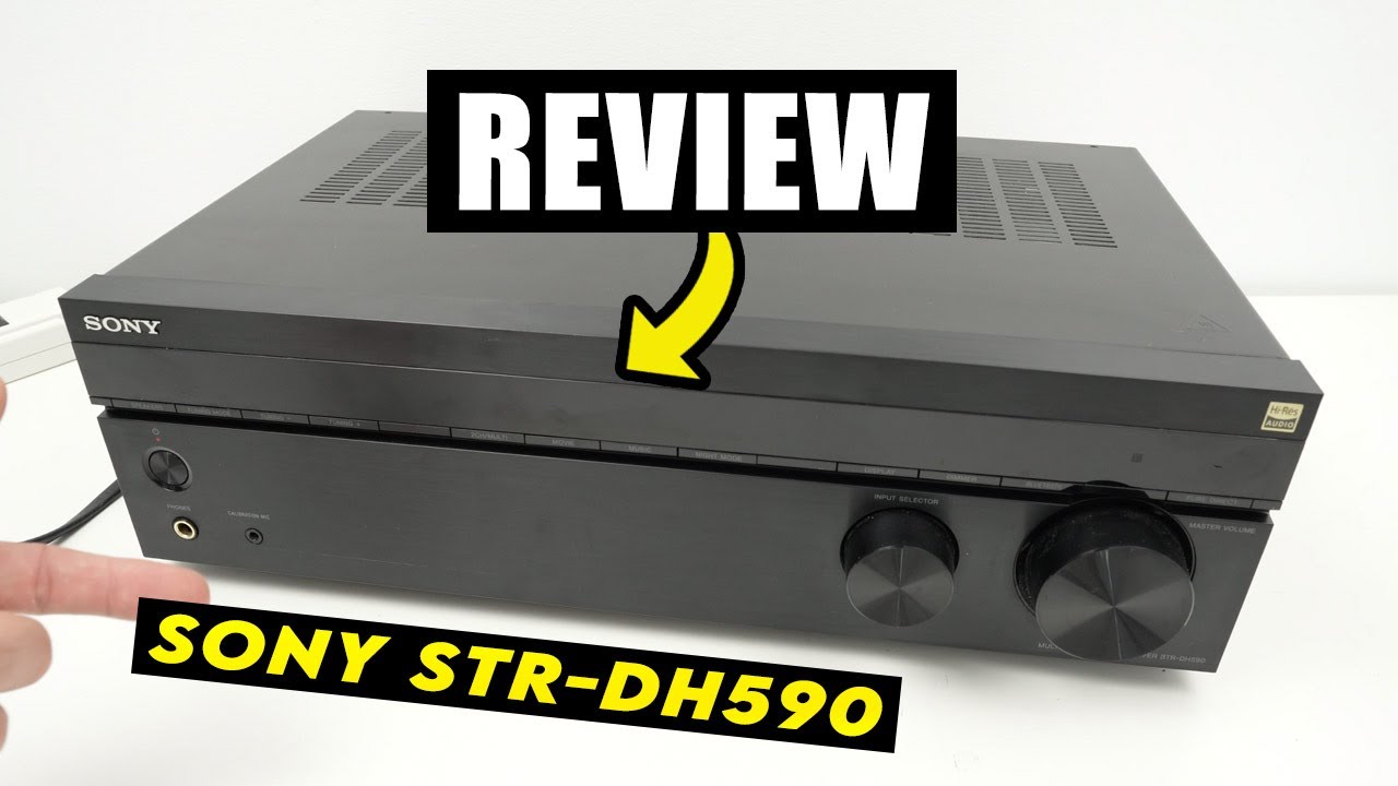 Review of the Sony STR-DH590 AV Receiver : The Pros & Cons