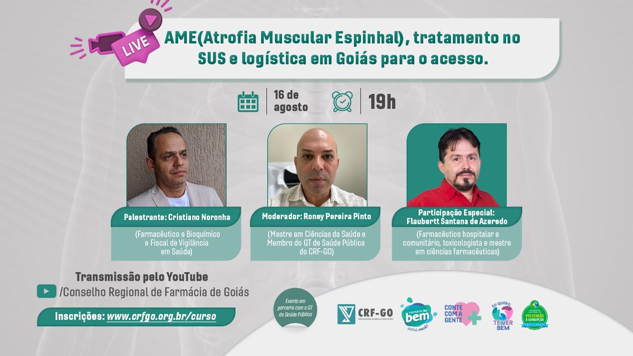 AME(Atrofia Muscular Espinhal), tratamento no SUS e logística em Goiás para o acesso.