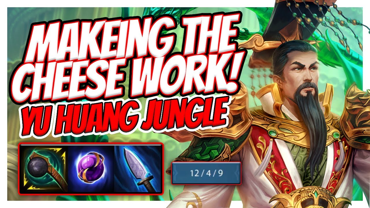 YU HUANG JUNGLE CHEESE! - Smite Season 9 Yu Huang jungle