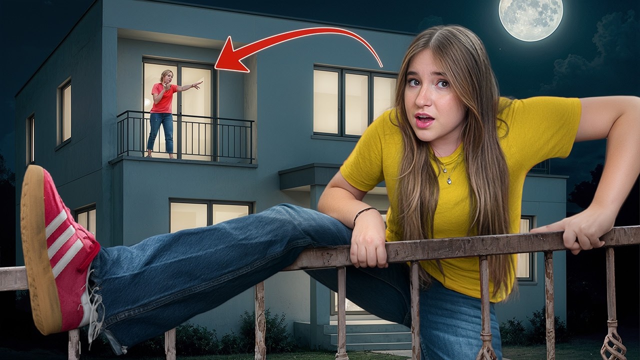 On s’est INFILTRÉES dans une maison inconnue pendant la nuit… Quelqu’un nous espionnait !
