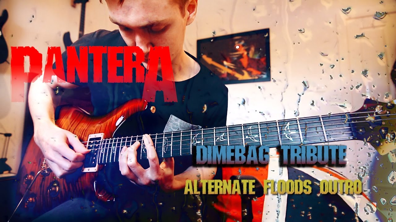 PANTERA - Floods (Alternate Outro) DIMEBAG TRIBUTE
