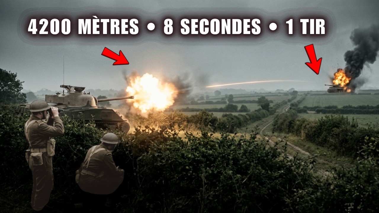 Un Seul Obus à 4200 Mètres : Comment le Firefly a Tué Michael Wittmann en 8 Secondes